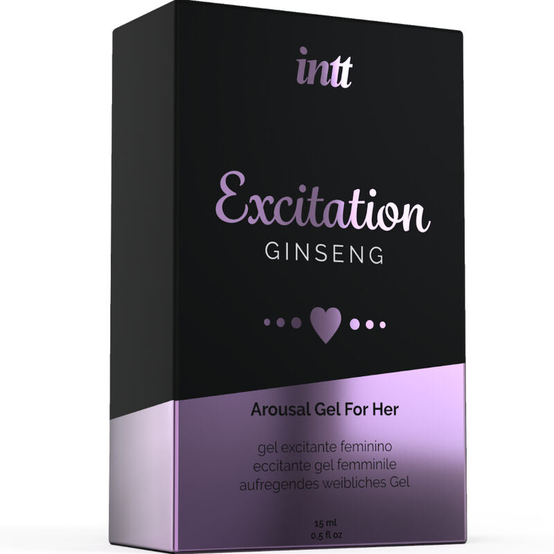 LUBRICANTES INTT - GEL ESTIMULANTE Y EXCITANTE ACTIVADOR DEL CALOR ÍNTIMO DESEO SEXUAL