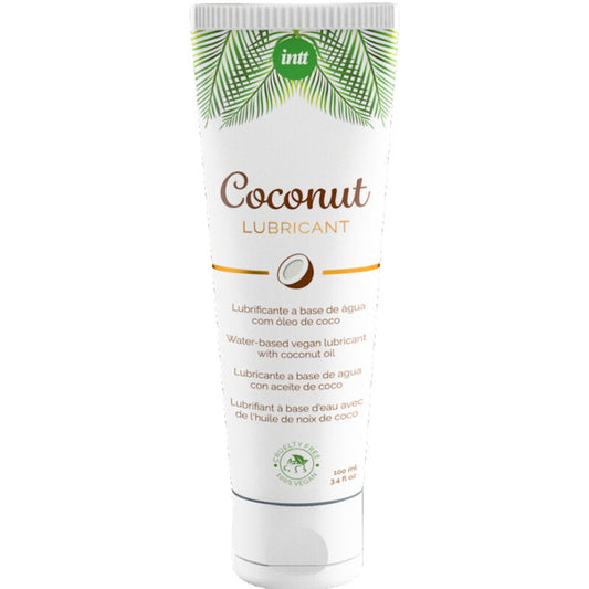 INTT - LUBRICANTE VEGANO A BASE DE AGUA CON INTENSO SABOR A COCO