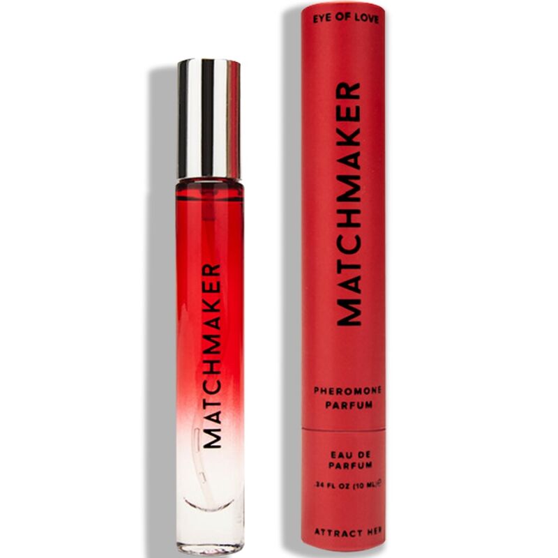 PERFUME CON FEROMONAS LGBTQ PARA ELLA EYE OF LOVE - MATCHMAKER RED DIAMOND 10 ML