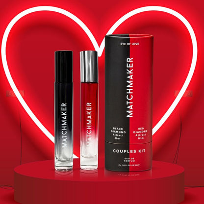 EYE OF LOVE - KIT DE 2 PAREJAS CON FEROMONAS MATCHMAKER PARA ATRAERLA Y ÉL 20 ML