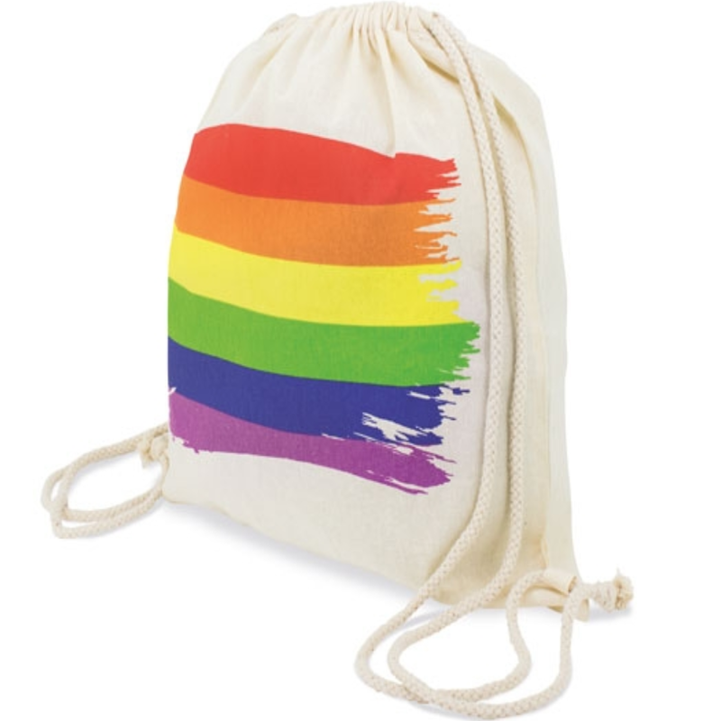 ORGULLO - MOCHILA BANDERA LGBT DE ALGODÓN