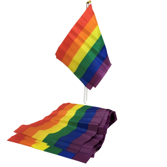 ORGULLO - BANDERA LGBT BANDERINA PEQUEÑA