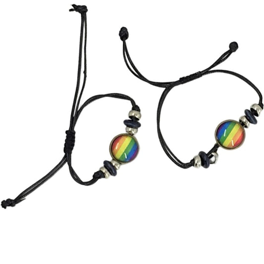 PULSERA ORGULLO - CÍRCULO CENTRAL BANDERA LGBT