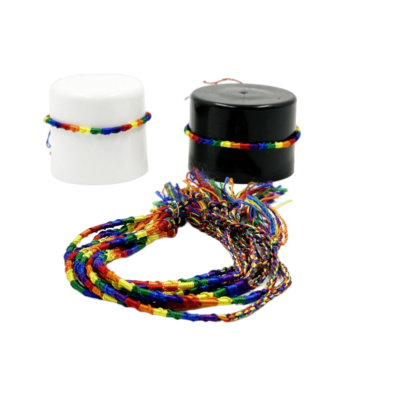 ORGULLO - PULSERA BANDERA LGTB HILO FINO