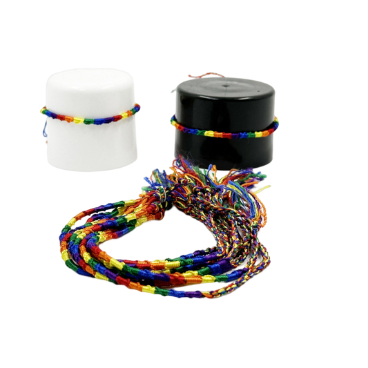 ORGULLO - PULSERA BANDERA LGTB HILO FINO