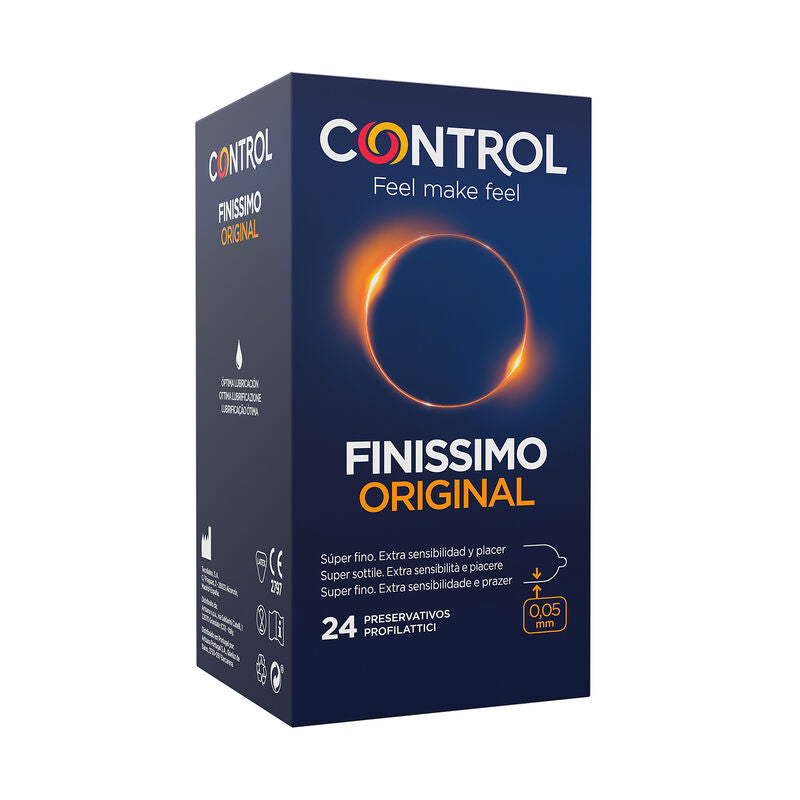 CONTROL - CONDONES FINISSIMO 24 UNIDADES