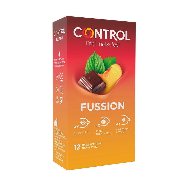 CONTROL - CONDONES FUSSION 12 UNIDADES