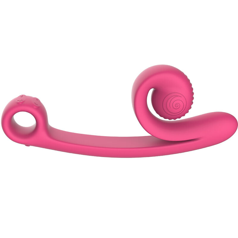 VIBRADOR CARACOL CURVO ROSA