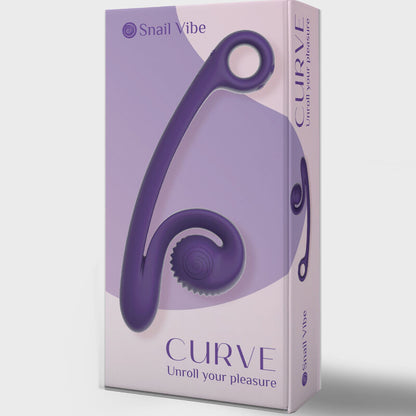 VIBRADOR CARACOL CURVO ROSA