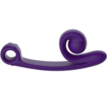 VIBRADOR CARACOL CURVO ROSA