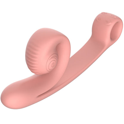 VIBRADOR CARACOL CURVO ROSA