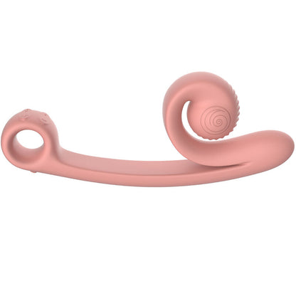 VIBRADOR CARACOL CURVO ROSA