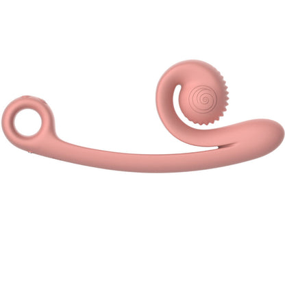 VIBRADOR CARACOL CURVO ROSA