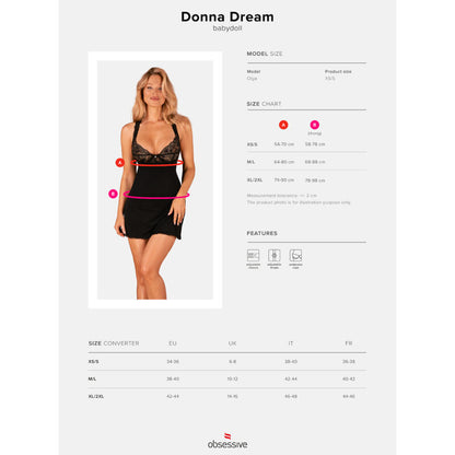 OBSESIVO - MUÑECA DONNA DREAM XS/S