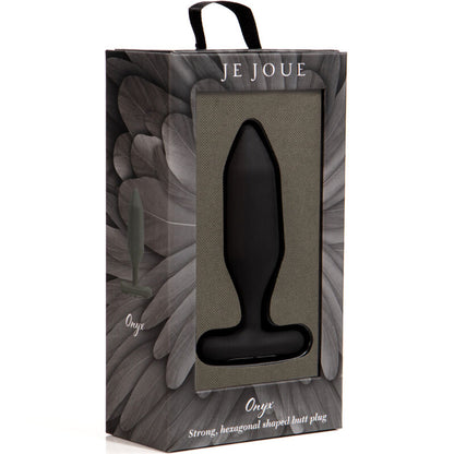 JE JOUE - VIBRADOR ANAL PLUG ONYX NEGRO