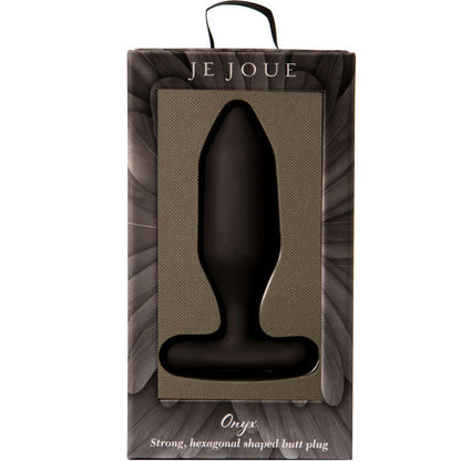 JE JOUE - VIBRADOR ANAL PLUG ONYX NEGRO