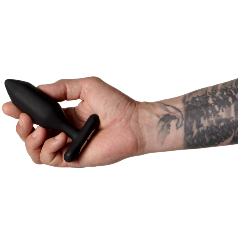 JE JOUE - VIBRADOR ANAL PLUG ONYX NEGRO