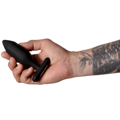 JE JOUE - VIBRADOR ANAL PLUG ONYX NEGRO