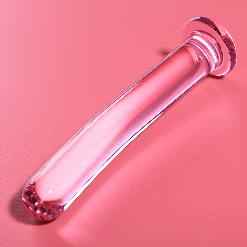 SERIE NEBULA DE IBIZA - MODELO 8 DILDO CRISTAL BOROSILICATO TRANSPARENTE 14,5 CM -O- 2 CM