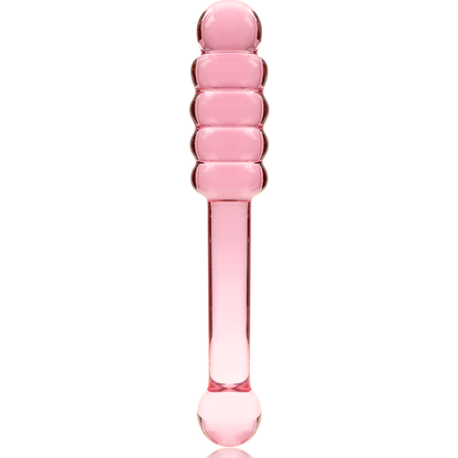 SERIE NEBULA DE IBIZA - MODELO 20 DILDO CRISTAL BOROSILICATO TRANSPARENTE 20,5 CM -O- 3 CM