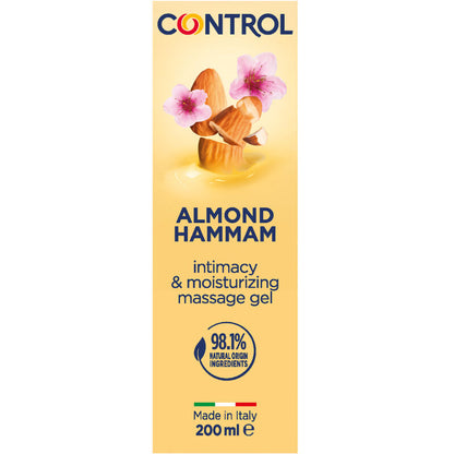 CONTROL - GEL DE MASAJE HAMMAM DE ALMENDRA 3 EN 1 200 ML