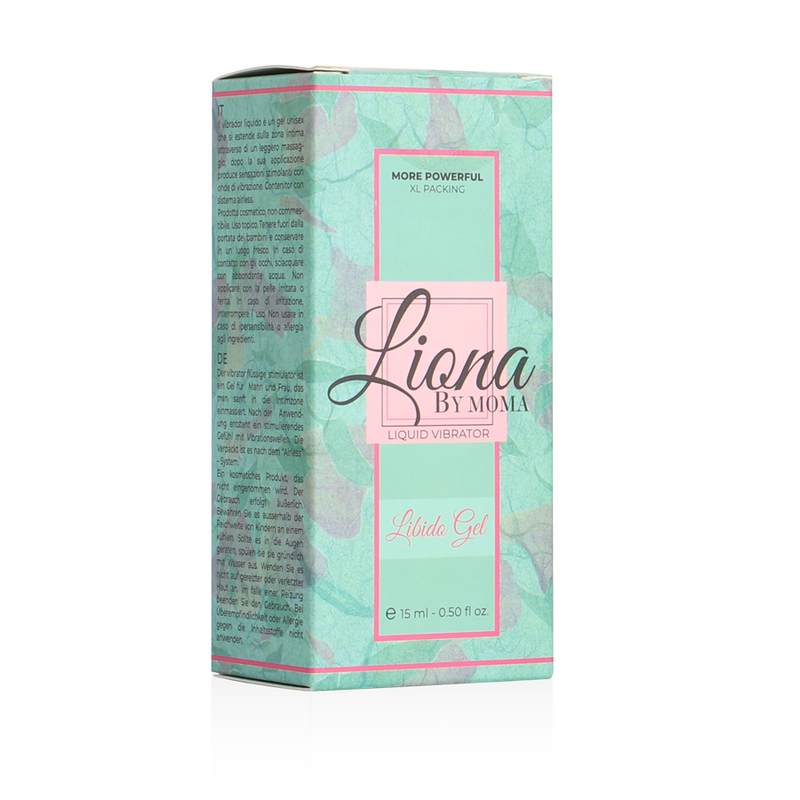 LIONA BY MOMA - GEL LIBIDO VIBRADOR LIQUIDO 15 ML