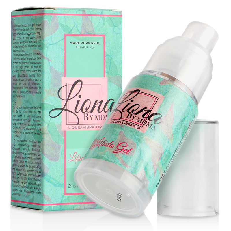 LIONA BY MOMA - GEL LIBIDO VIBRADOR LIQUIDO 15 ML