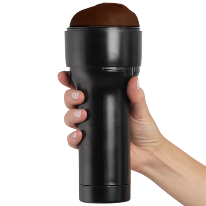 KIIROO - MASTURBADOR ESTIMULADOR FEEL STROKER - MARRÓN OSCURO 