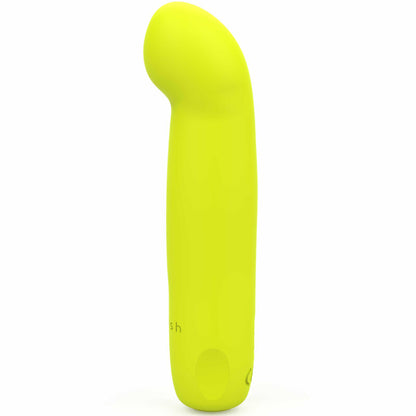 B SWISH - BCUTE CURVE INFINITE CLASSIC LIMITED EDITION RECHARGEABLE SILICONE VIBRATOR YELLOW