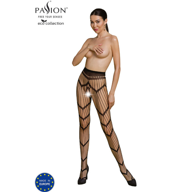 PASIÓN - COLECCIÓN ECO BODYSTOCKING ECO S006 NEGRO