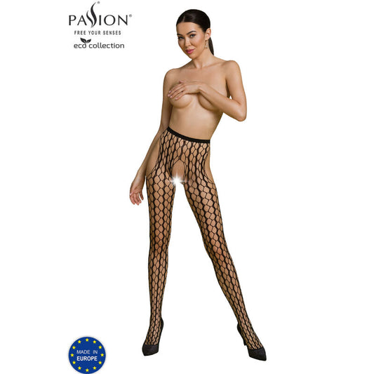 PASIÓN - COLECCIÓN ECO BODYSTOCKING ECO S007 NEGRO