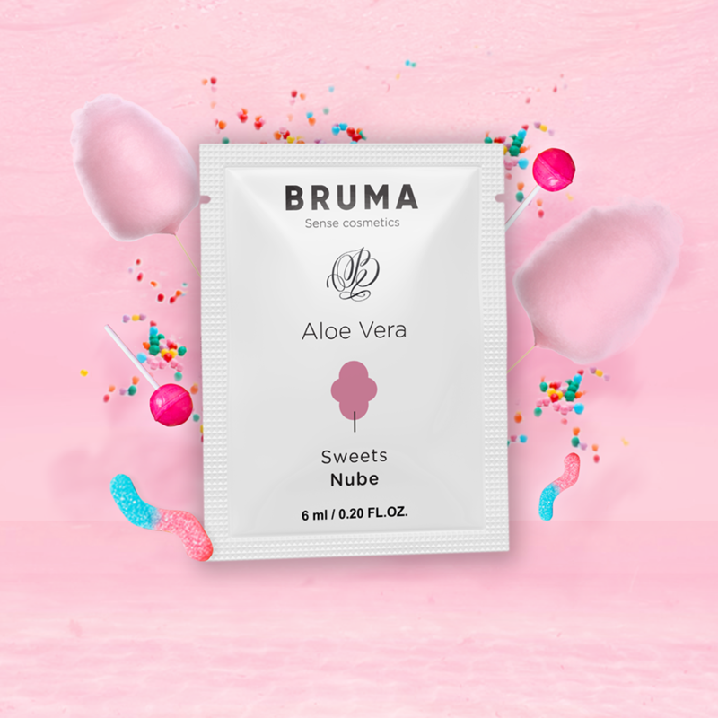 BRUMA - GEL DESLIZANTE ALOE VERA SABOR DULCES 6 ML