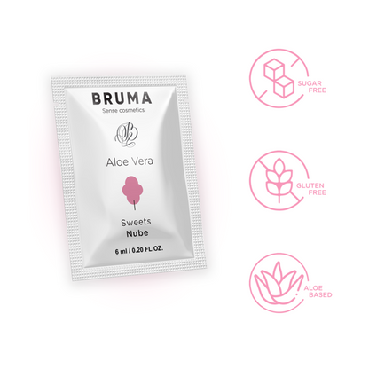 BRUMA - GEL DESLIZANTE ALOE VERA SABOR DULCES 6 ML