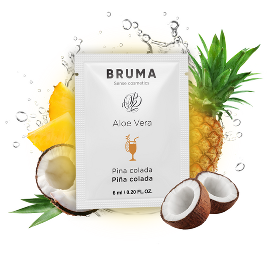 BRUMA - GEL DESLIZANTE DE ALOE VERA SABOR PIÑA COLADA 6 ML