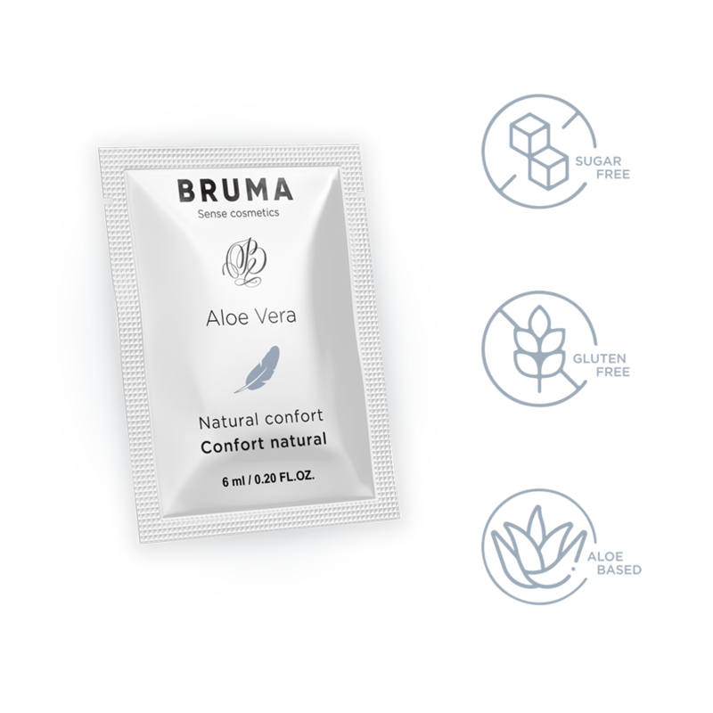 BRUMA - GEL DESLIZANTE ALOE VERA CONFORT NATURAL 6 ML