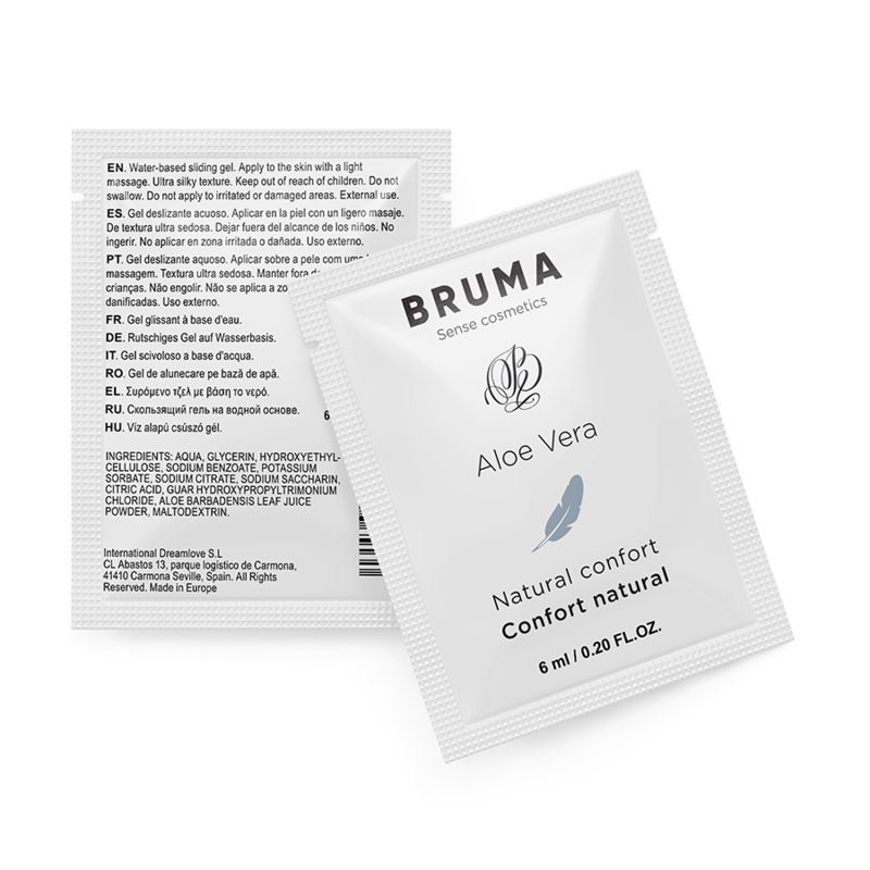 BRUMA - GEL DESLIZANTE ALOE VERA CONFORT NATURAL 6 ML