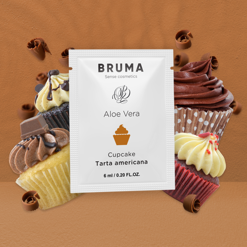 BRUMA - ALOE VERA SLIDING GEL CUPCAKE FLAVOR 6 ML