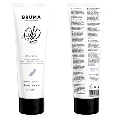 BRUMA - GEL DESLIZANTE ALOE VERA NATURAL CONFORT 100 ML