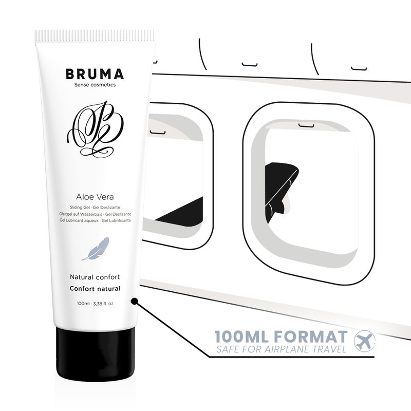 BRUMA - GEL DESLIZANTE ALOE VERA NATURAL CONFORT 100 ML