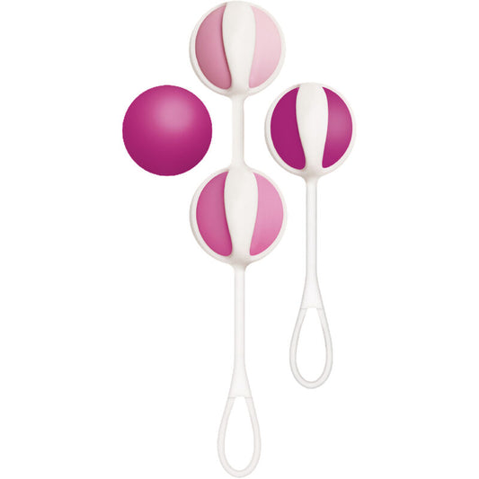 G-VIBE - SET 4 BOLAS GEISHA MINI MORADA