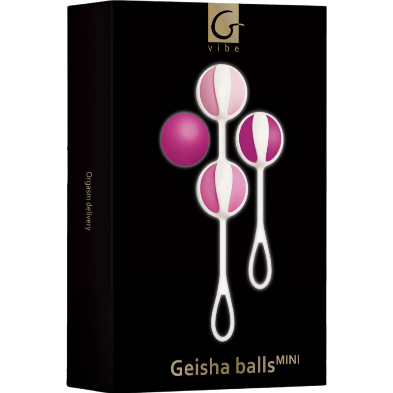 G-VIBE - SET 4 BOLAS GEISHA MINI MORADA