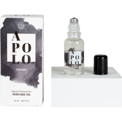 SECRETPLAY - APOLO PERFUME EN ACEITE CON FEROMONAS PARA HOMBRE 20 ML