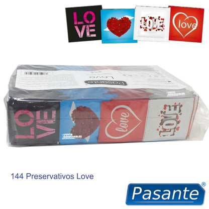 PASANTE - CONDONES LOVE BOLSA 144 UNIDADES