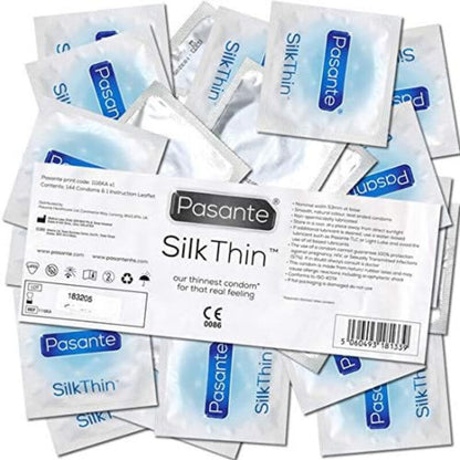 PASANTE - CONDONES SILK THINEST 144 UNIDADES