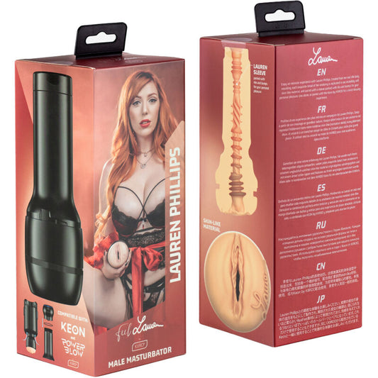 KIIROO - COLECCIÓN FEEL LAUREN PHILLIPS STARS STROKERS COMPATIBLE CON POWERBLOW