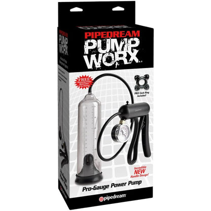 PUMP WORX - BOMBA ELÉCTRICA PRO-GAUGE TRANSPARENTE