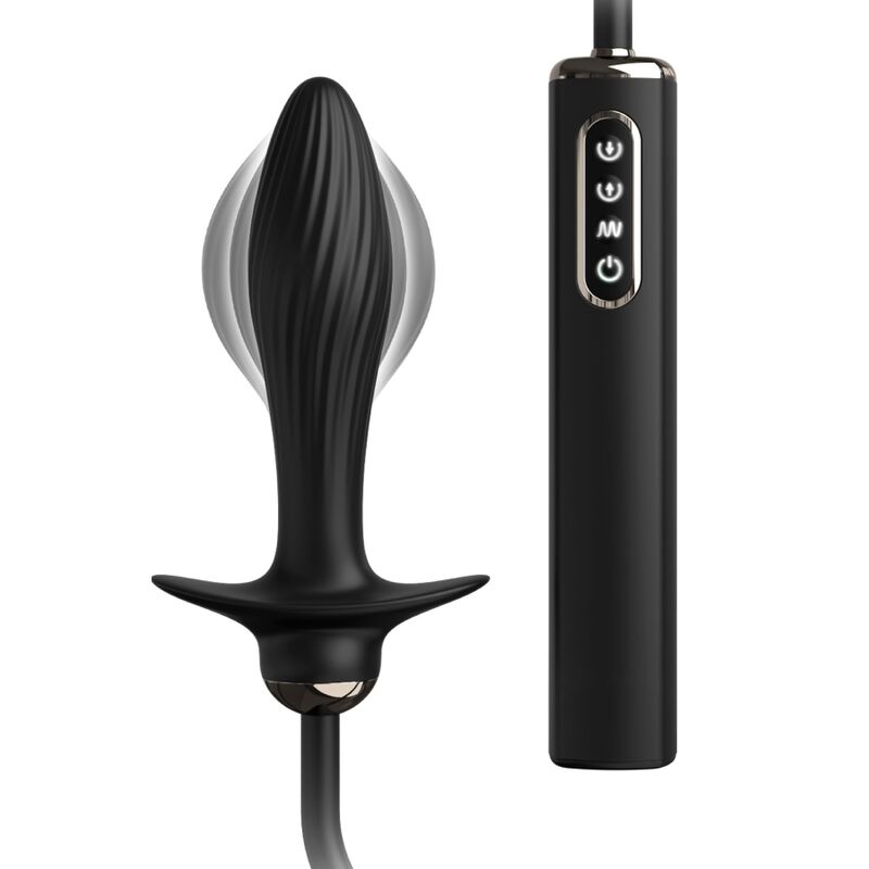 COLECCIÓN ANAL FANTASY ELITE: VIBRADOR AUTOMÁTICO Y PLUG INFLABLE