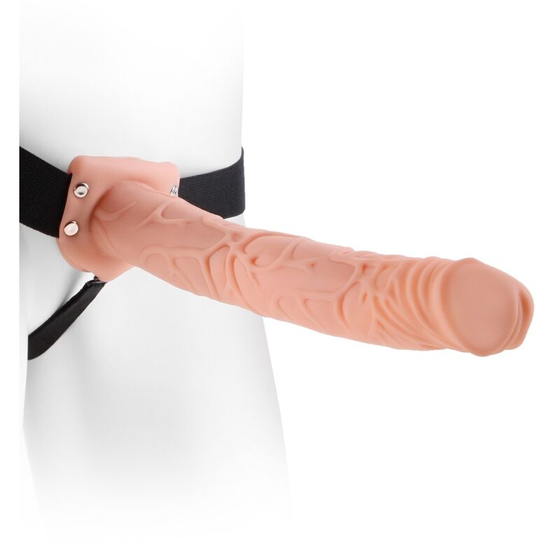 SERIE FETISH FANTASY - ARNÉS AJUSTABLE PENE REALISTA 28 CM