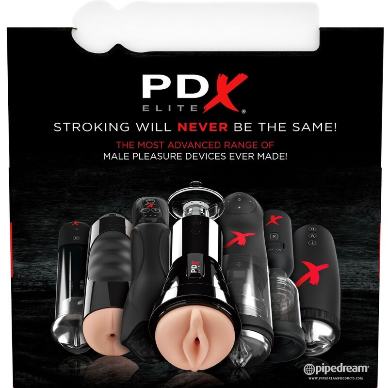 PDX ELITE - SET STROKER 12 UNIDADES: 6X VAGINA, 3X ANO, 3X BOCA