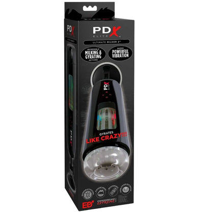 PDX ELITE - STROKER ULTIMATE MILKER 2 GIRATORIO Y VIBRADOR